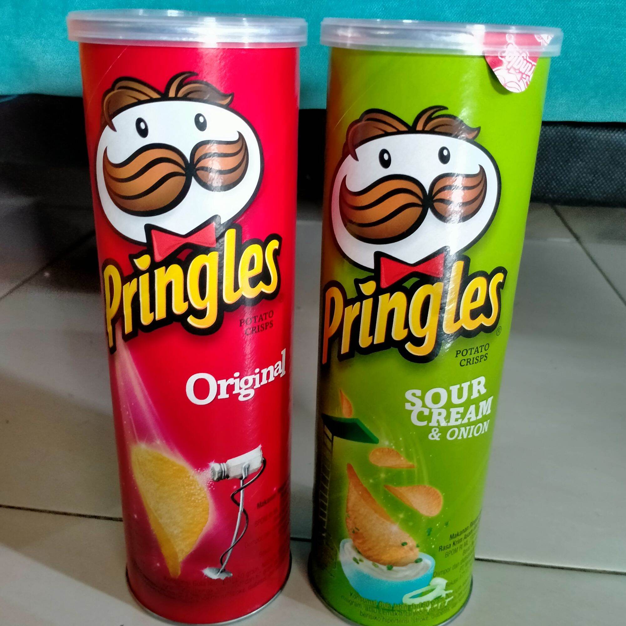 Pringles Potato Chips 107gr Lazada Indonesia