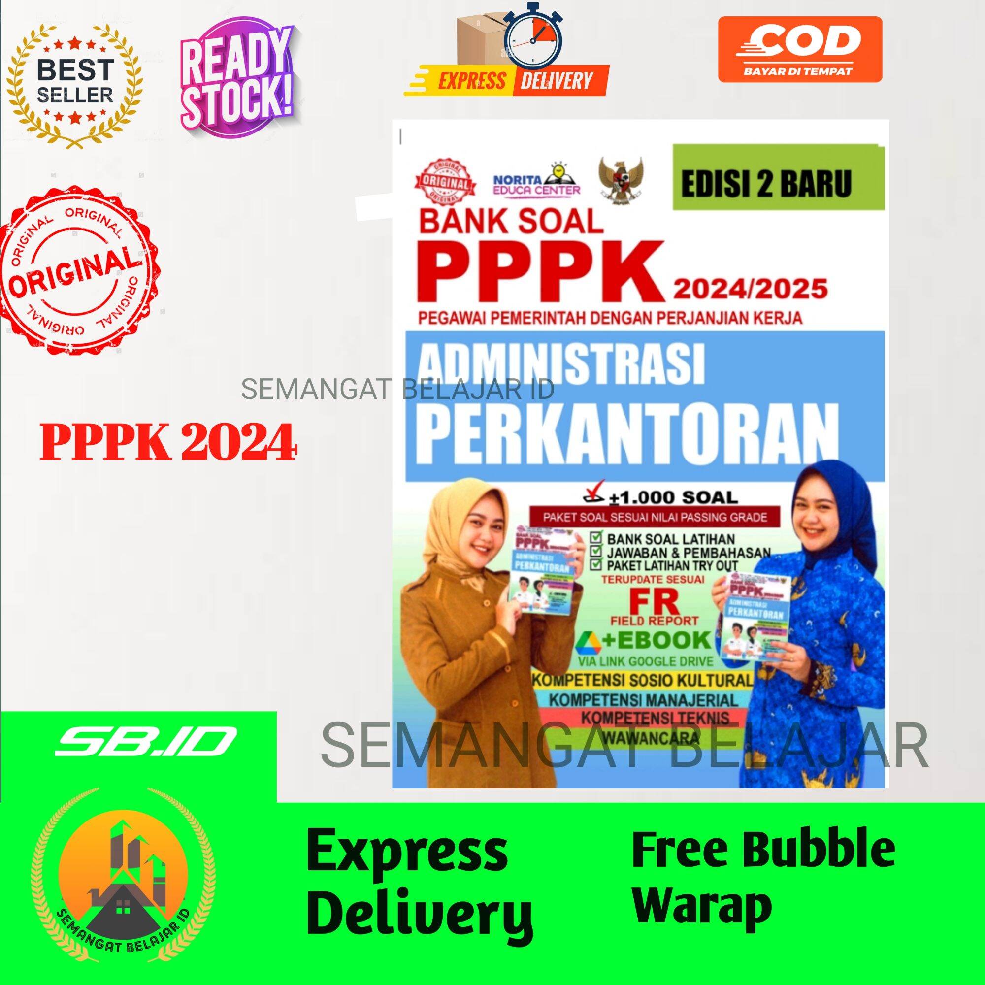 BUKU PPPK ADMINISTRASI PERKANTORAN 2024 2025 NEC Lazada Indonesia