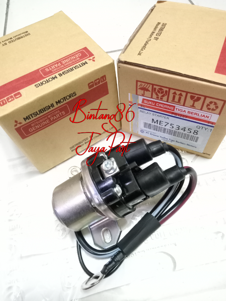 ASLI RELAY STATER STARTER MITSUBISHI PS125 TURBO CANTER Lazada Indonesia