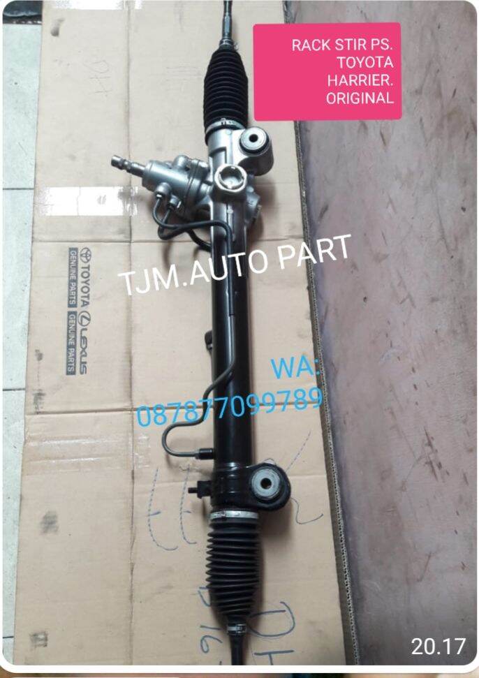 RACK STIR ATAU RACK STEER STEERING PAWER TOYOTA HARRIER ORIGINAL KOYO