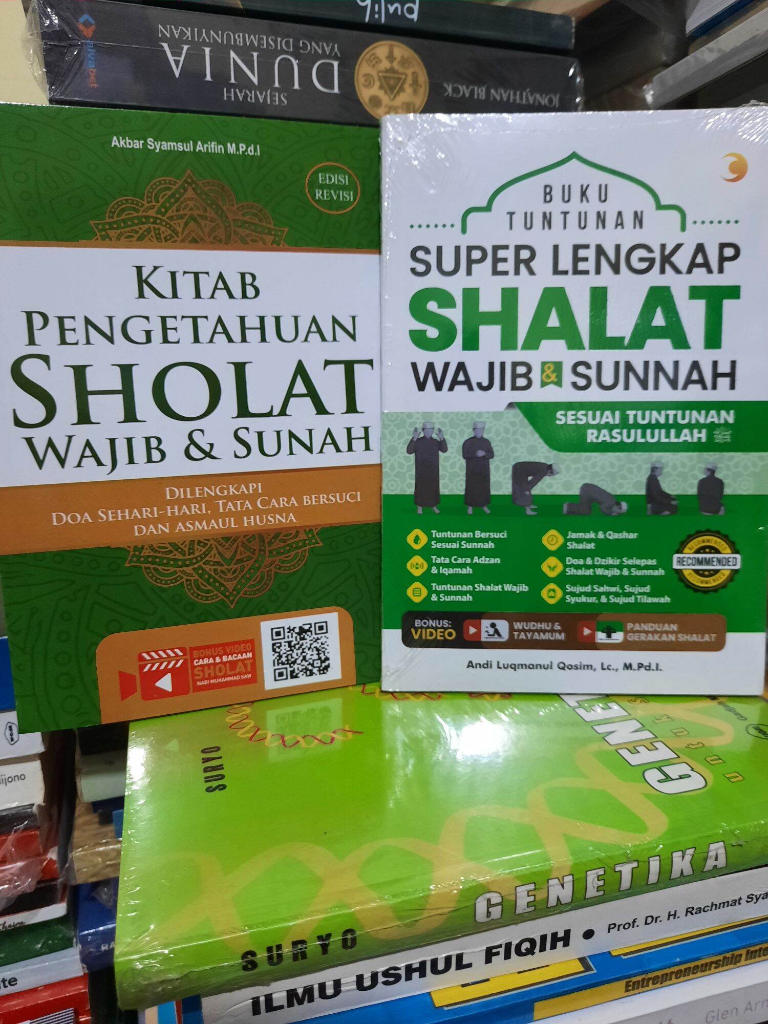 Paket Buku Kitab Pengetahuan Sholat Wajib Sunah Buku Tuntunan