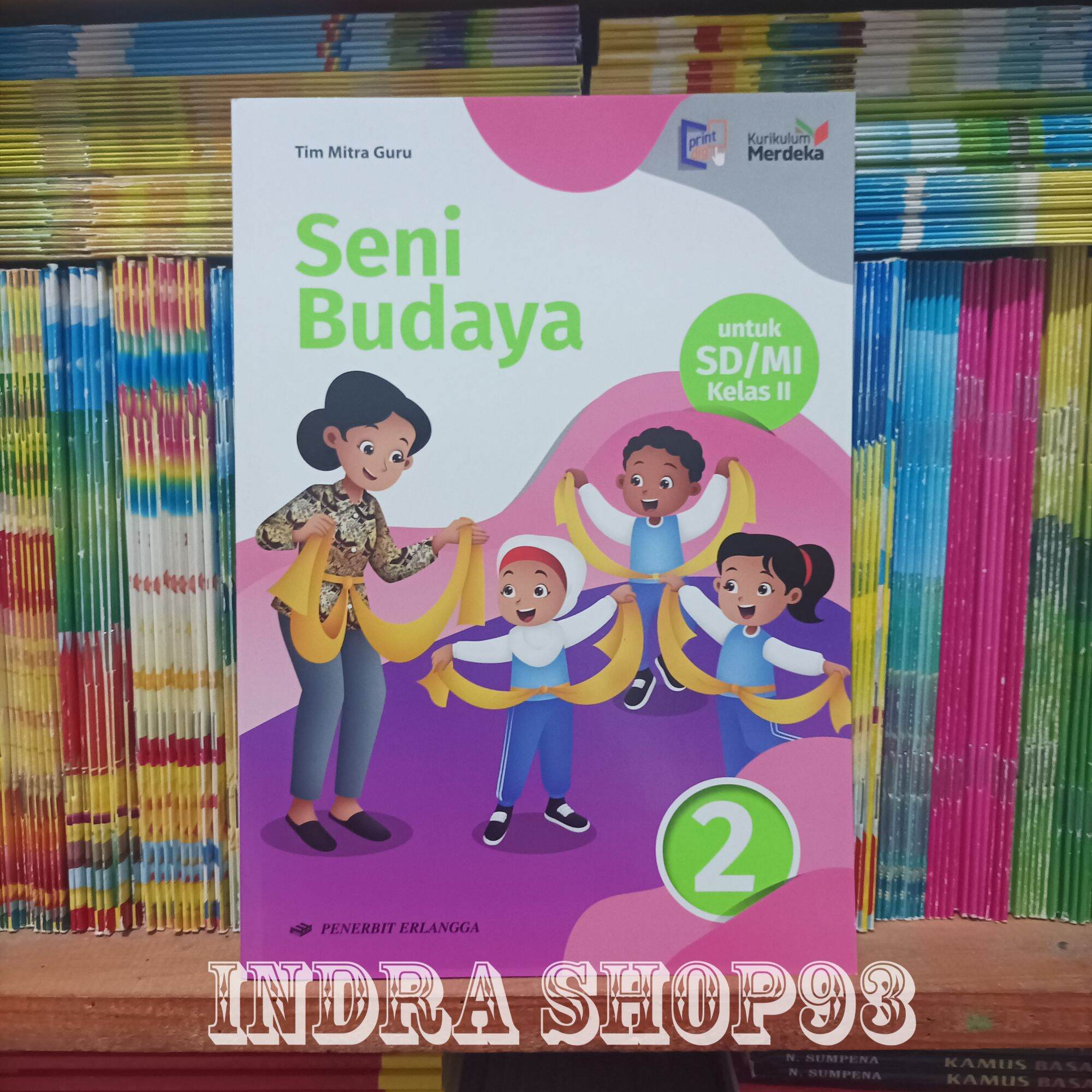 Buku Seni Budaya Kelas 2 SD Kurikulum Merdeka Erlangga Lazada Indonesia