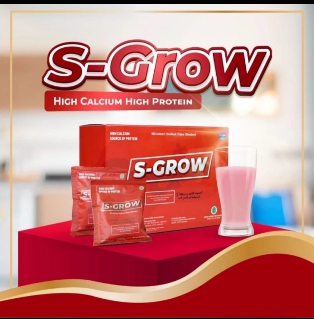 SGROW ORIGINAL S Grow Susu Peninggi Badan High Calcium Dan Tinggi