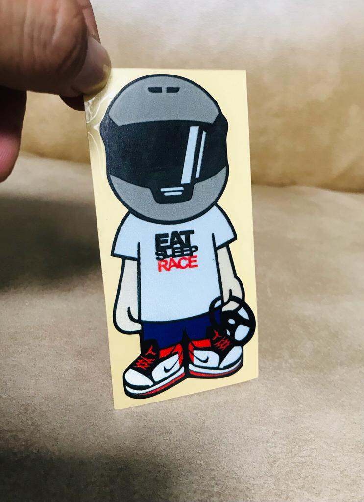 Sticker Print Cutting JDM ESR Bobblehead TRD Nismo Lazada Indonesia