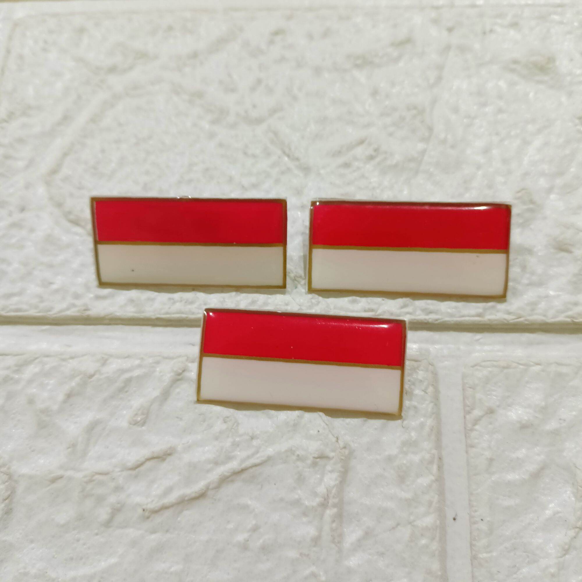 Bros Pin Bendera Merah Putih Biji Lazada Indonesia