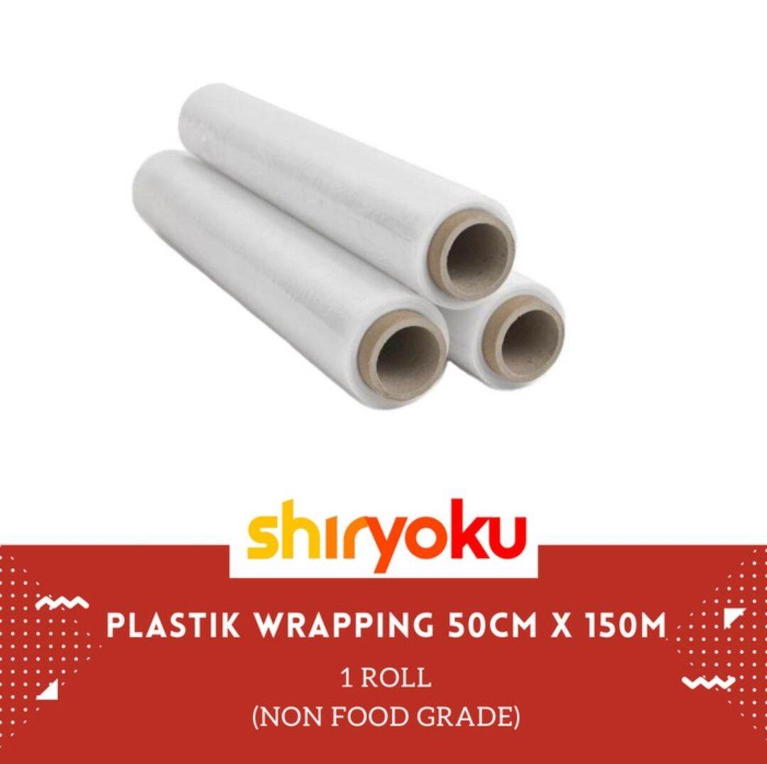 Stretch Film Cm X M Plastik Wrapping Bening Lazada Indonesia