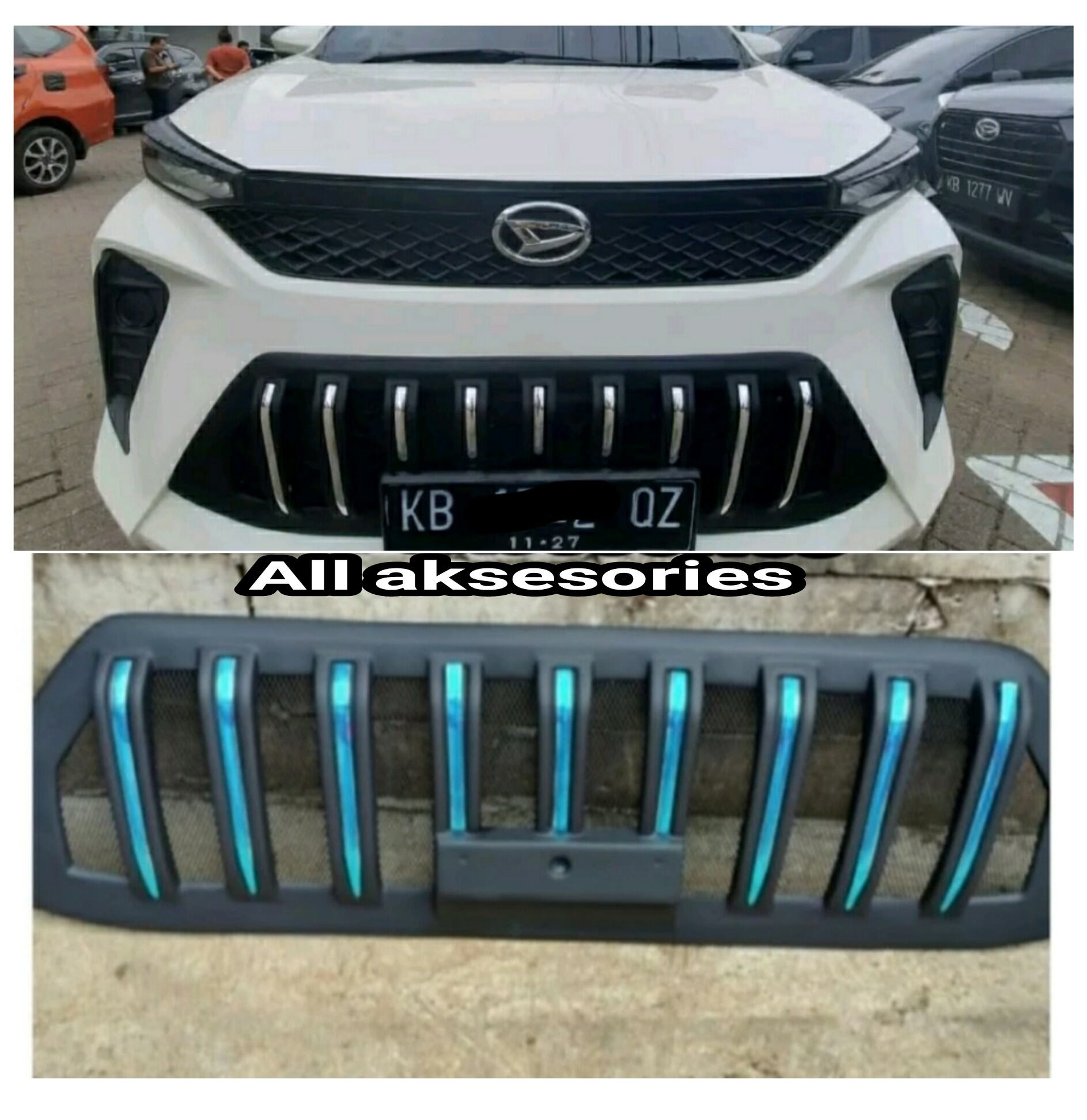 Grill All New Xenia Modell Apollo Lis Chrome Lazada Indonesia