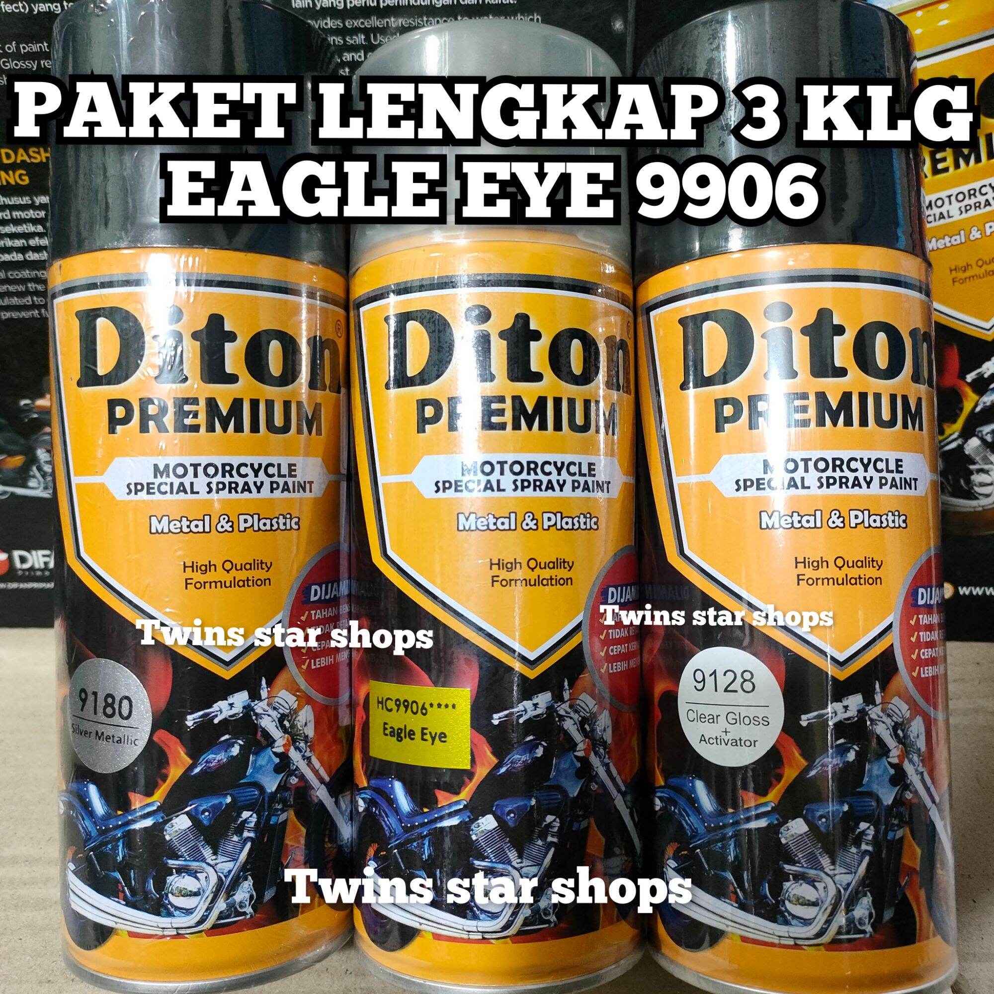 Pilok Pilox Cat Semprot Diton Premium Paket Lengkap Kaleng Cc