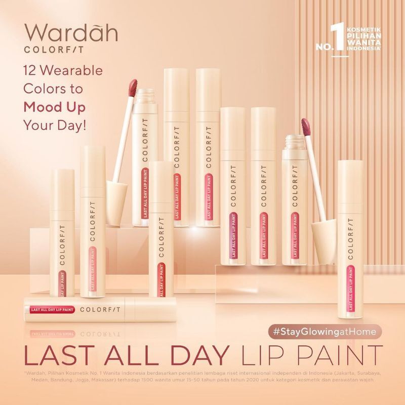 Lip Cream Wardah Color Fix Lip Cream Wardah Lipstick Wardah Lip Cream