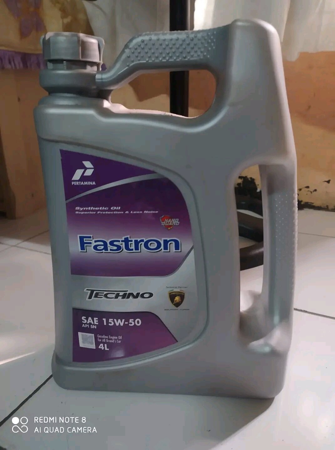 Oli Pertamina Fastron Techno Ungu W Api Sn Galon Liter Asli