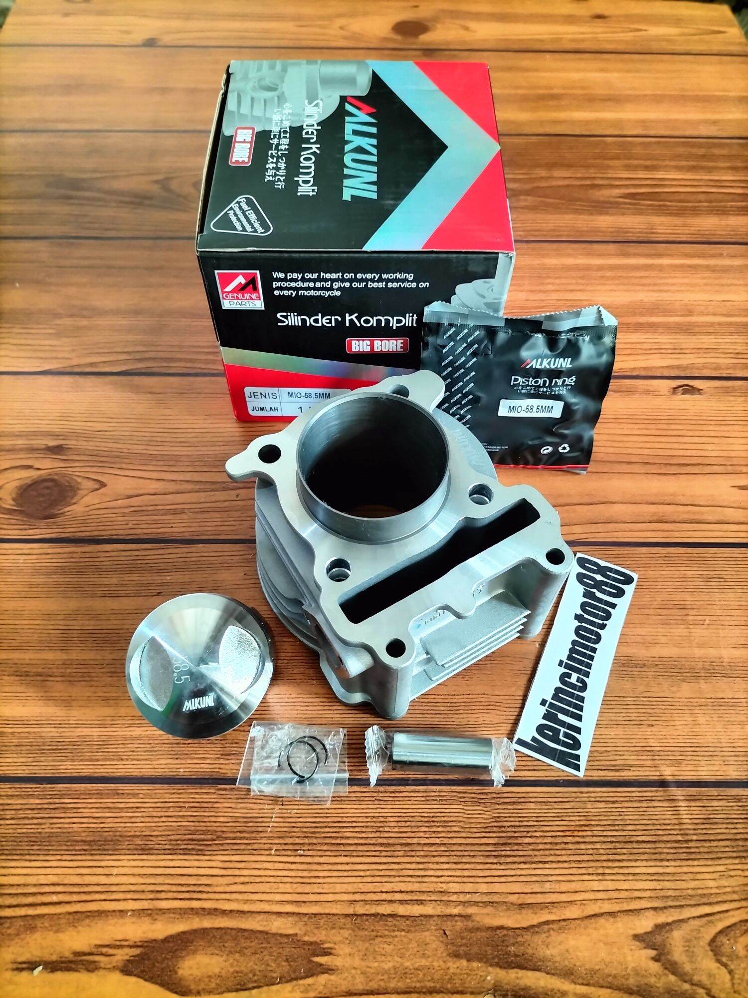 Cylinder Silinder Block Boring Blok Seher Racing Bore Up Mio 58 5 Mm