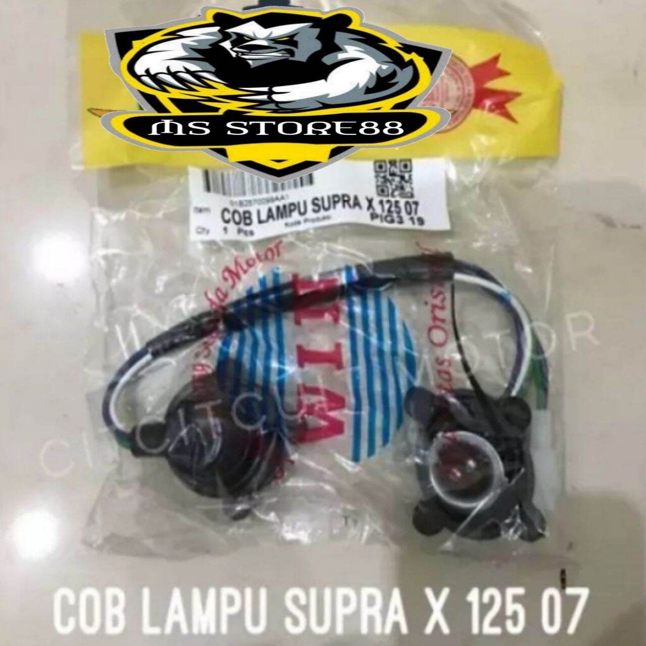 Fitting Socket Lampu Depan Supra X Batman Supra X