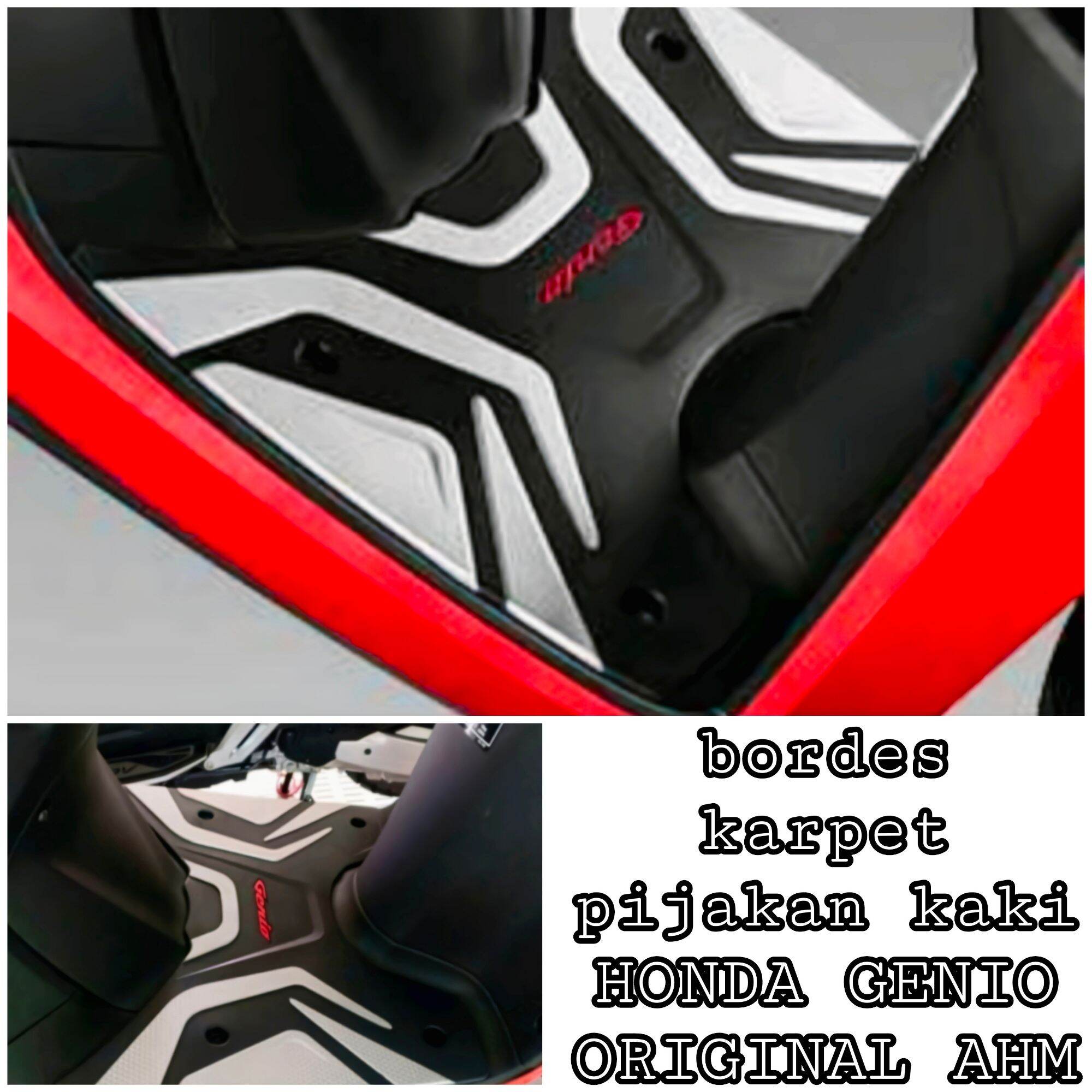 Bordes Karpet Pijakan Kaki Honda Genio Original Ahm Lazada Indonesia