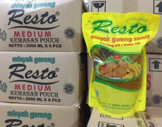 Minyak Goreng Resto Lt Pouch Dus Isi Pcs Lazada Indonesia