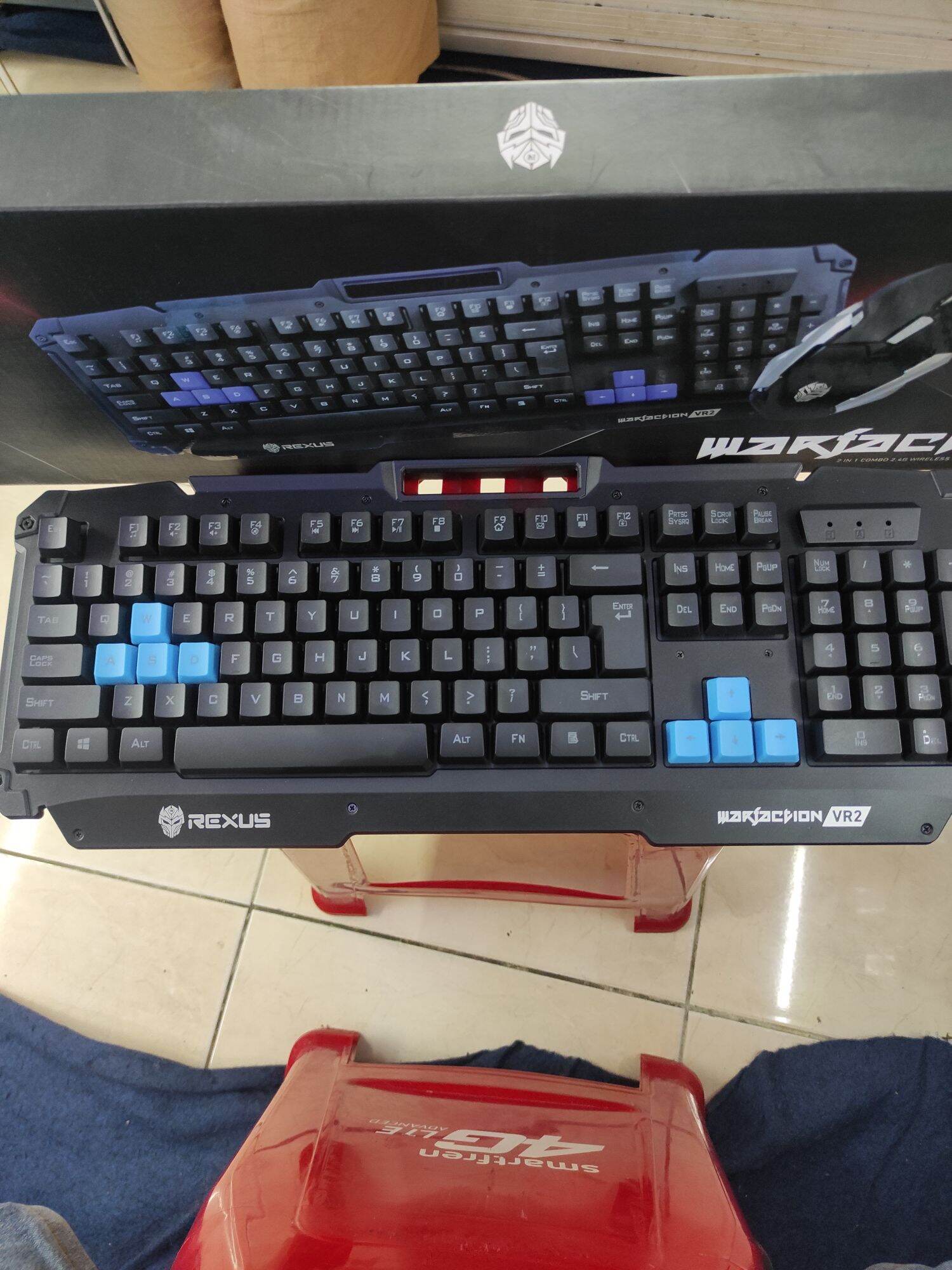 Mouse Keyboard Gaming Rexus Wirelles Warfaction VR2 Lazada Indonesia