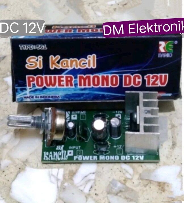 Kit Power Mini Mono Di Kancil V Tda Plus Tone Ampli Lazada