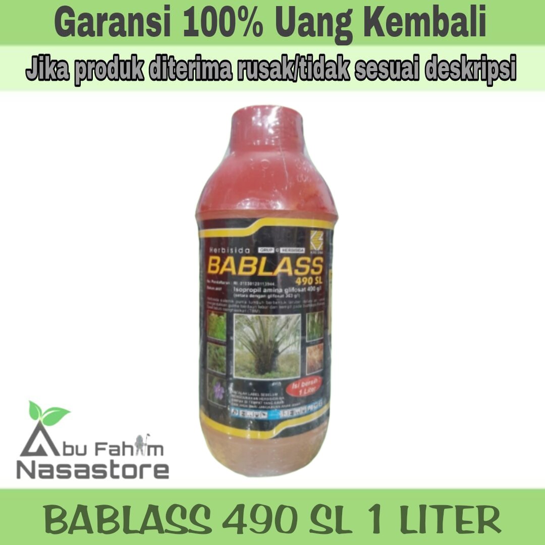 Herbisida Bablass Sl Racun Bablass Sl Liter Racun Rumput