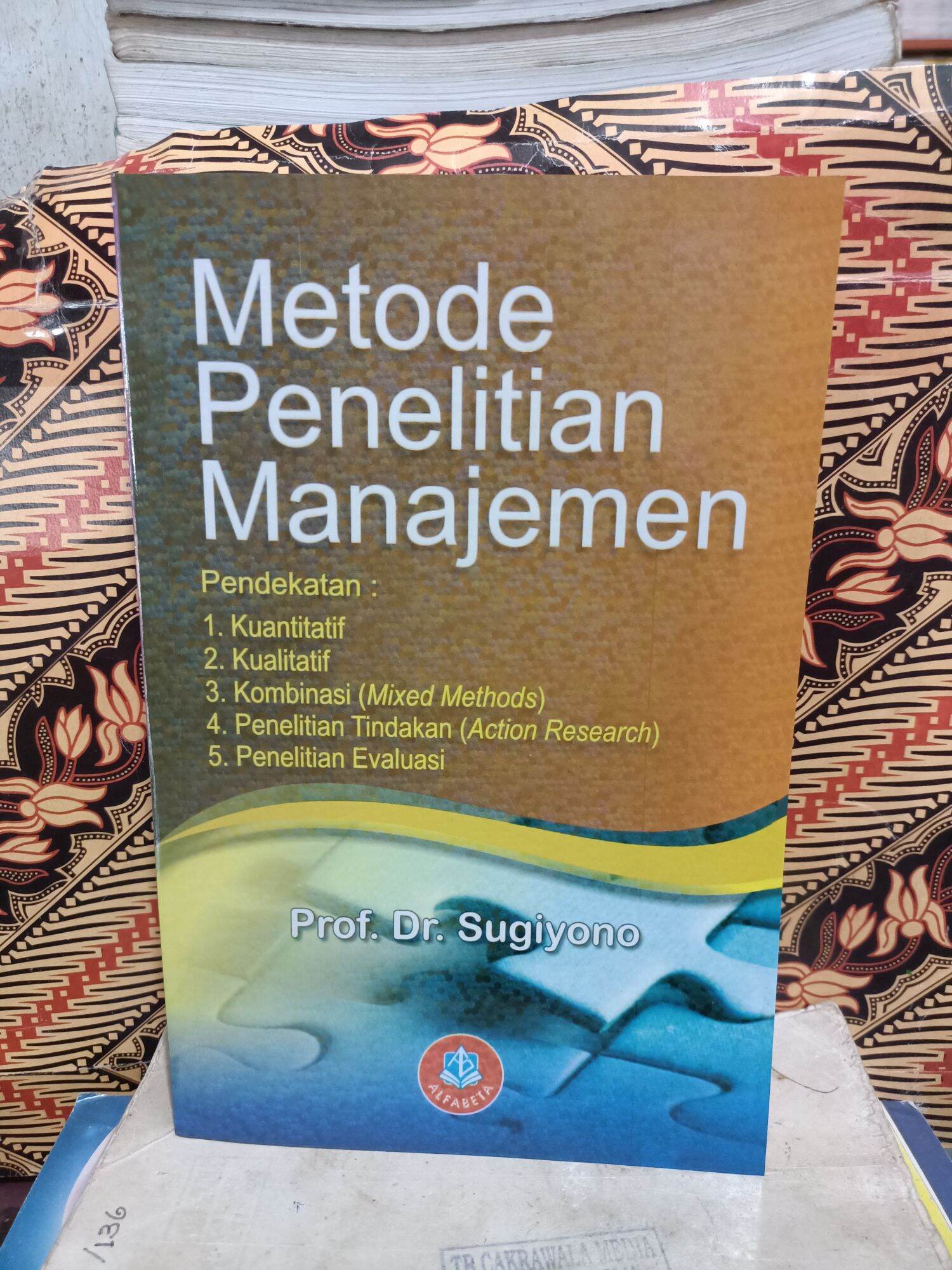 Buku Metode Penelitian Manajemen Sugiyono Lazada Indonesia