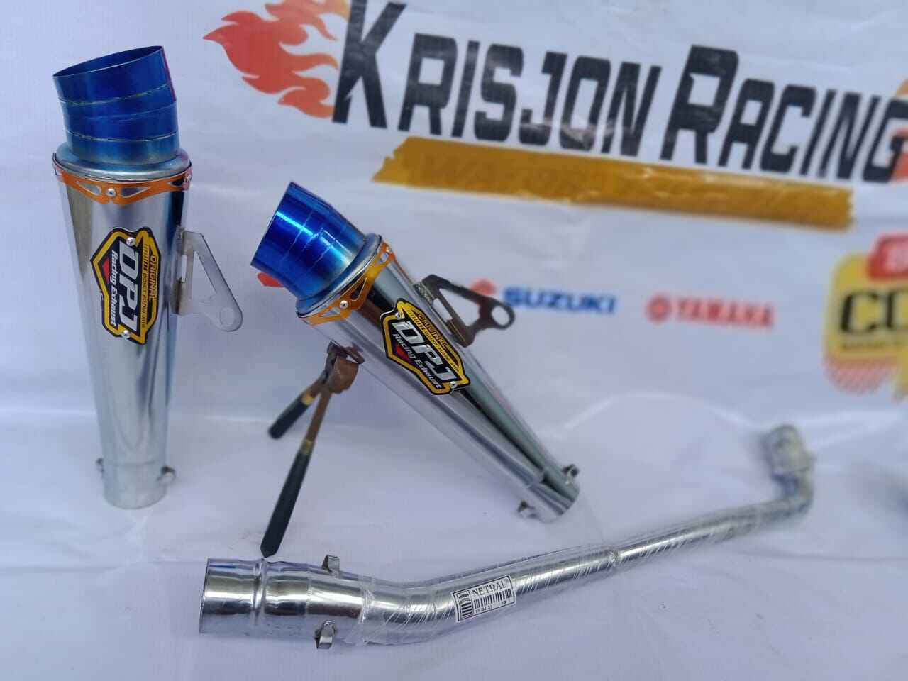 Knalpot Racing Dpj Motor Satria Fu Jupiter Mx Sonic All Bebek Supra