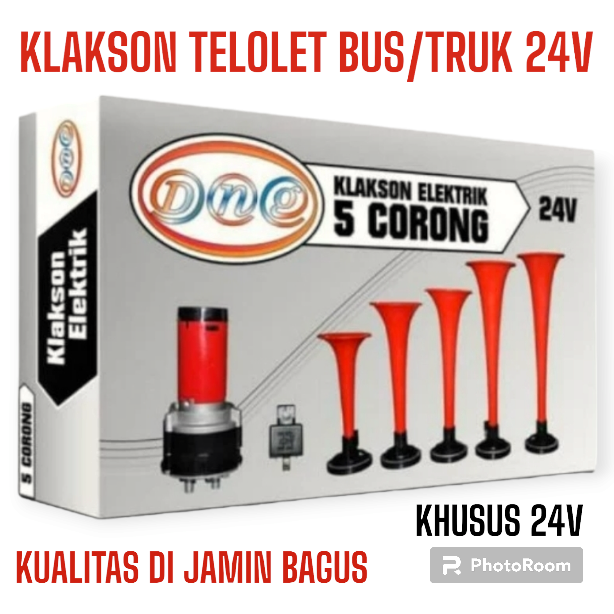 Klakson Telolet Corong Dinamo Truk Bus V Lazada Indonesia