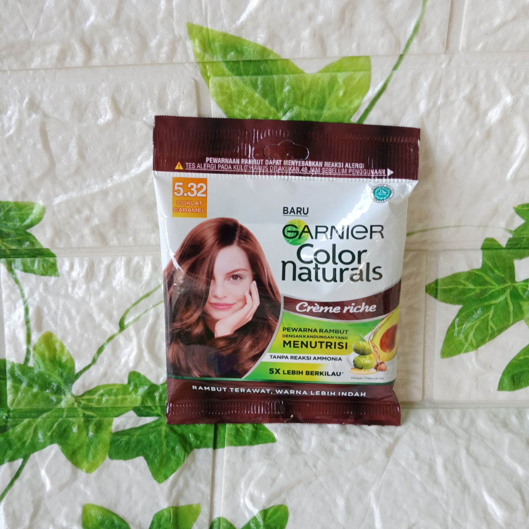 Garnier Color Naturals Express Cream Sachet No Coklat Caramel Cat