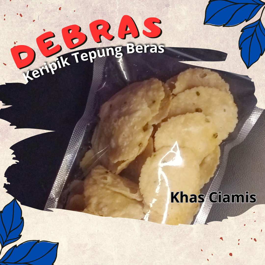 Debras Jitrek Keripik Gegetas Tepung Beras Gr Cemilan Kriuk Gurih