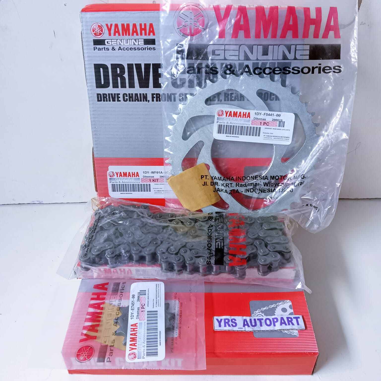 Gear Gir Set Yamaha Jupiter Z1 Injeksi Z One 1DY Asli Original