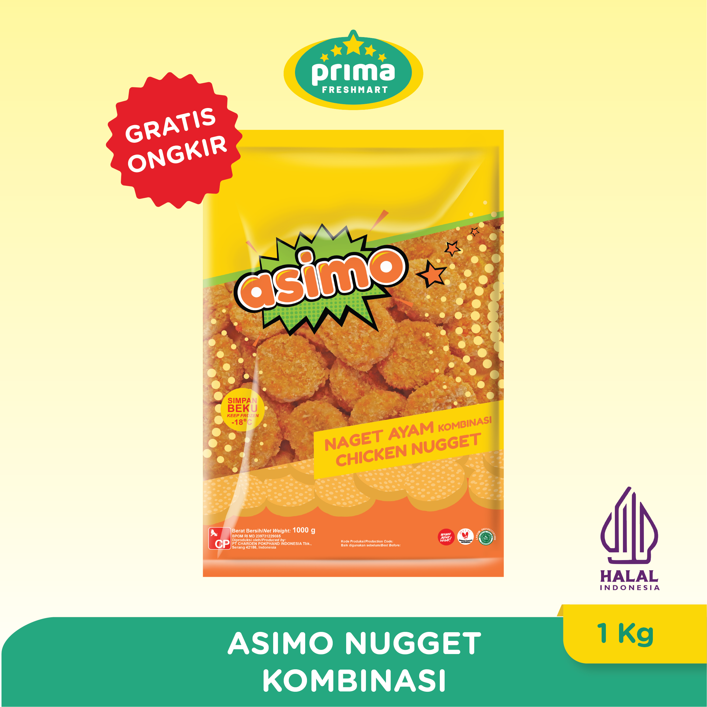 Asimo Nugget Kombinasi Kg Lazada Indonesia