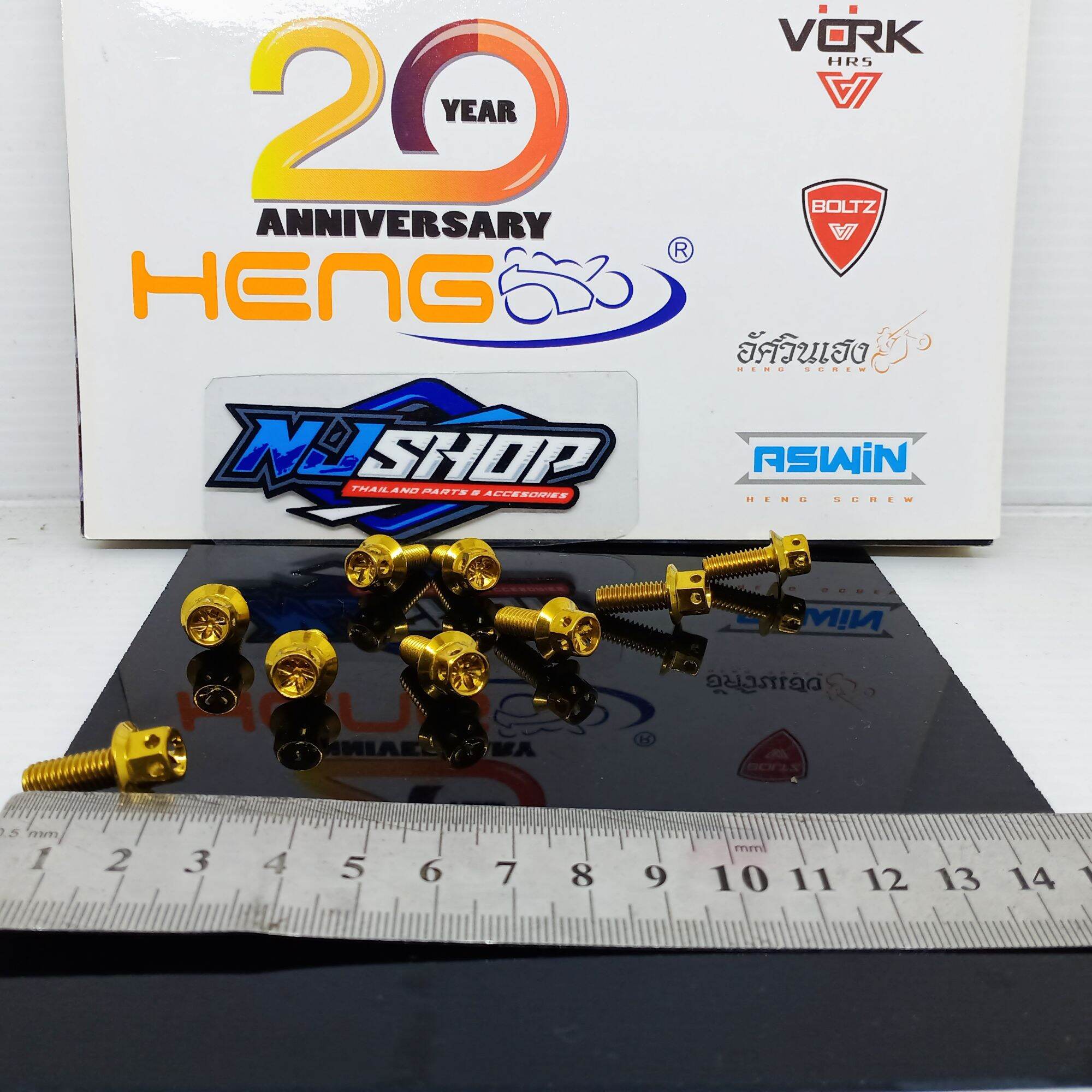 Harga Satuan Baut Probolt Flower Gold X Drat Mm Heng Original