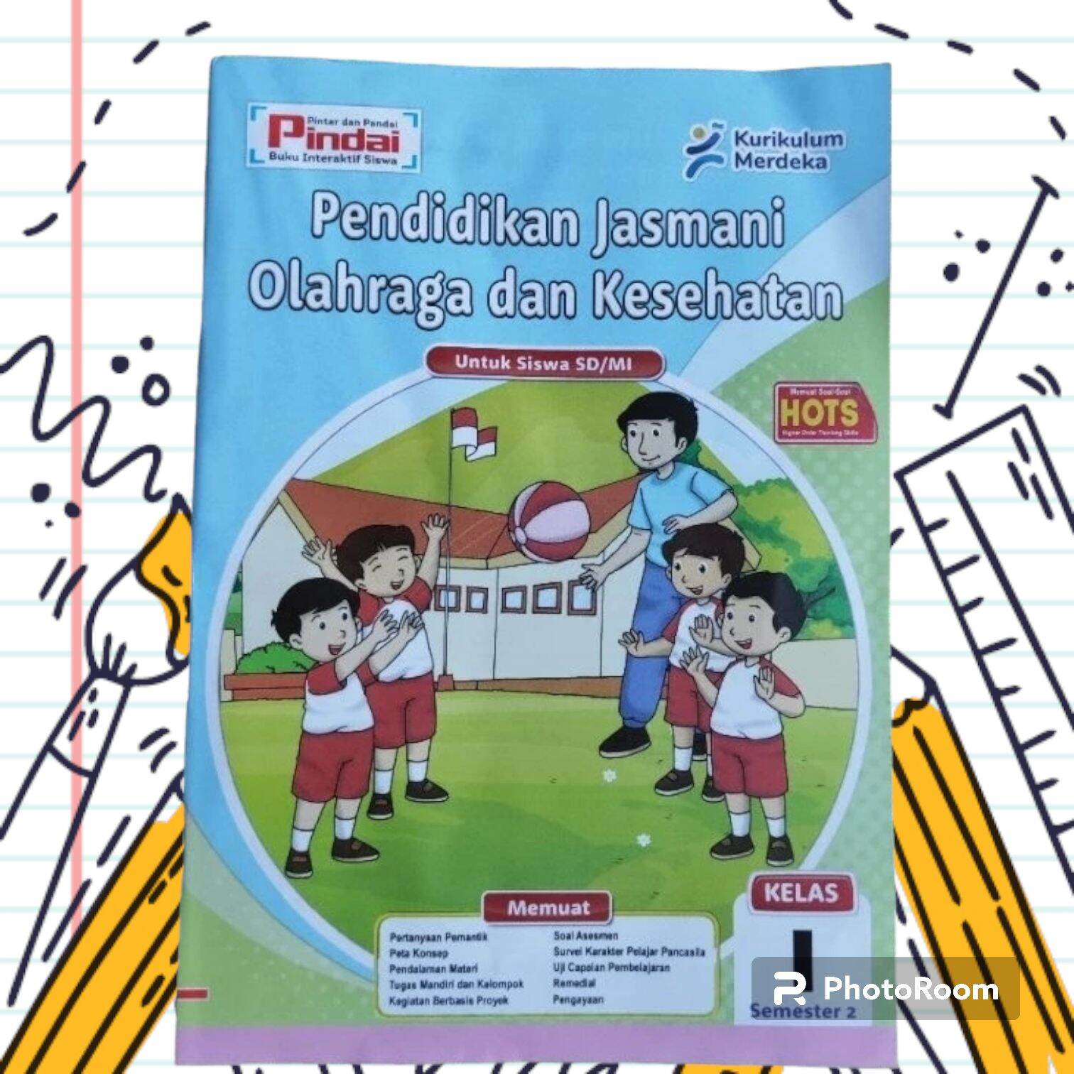 Buku LKS Pindai Kelas 1 SD MI Kurikulum Merdeka Penerbit CV Arya Duta