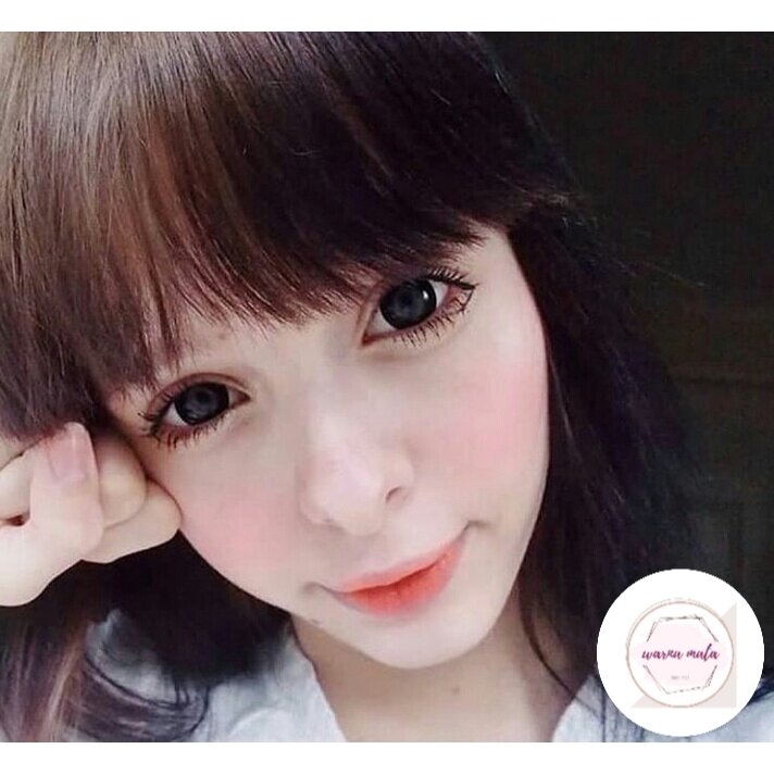 SOFTLENS HITAM X2 INNOCENT BLACK NORMAL DAN MINUS Lazada Indonesia