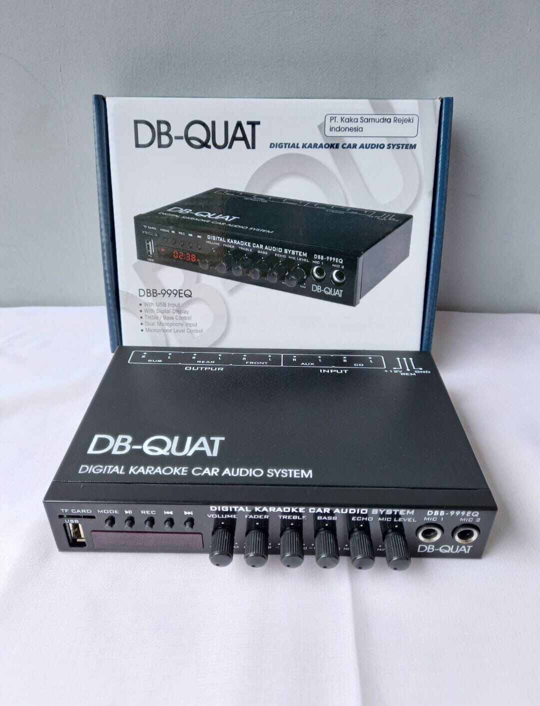 Parametrik Preamp Equalizer Audio System Bluetooth Db Quat Dbb