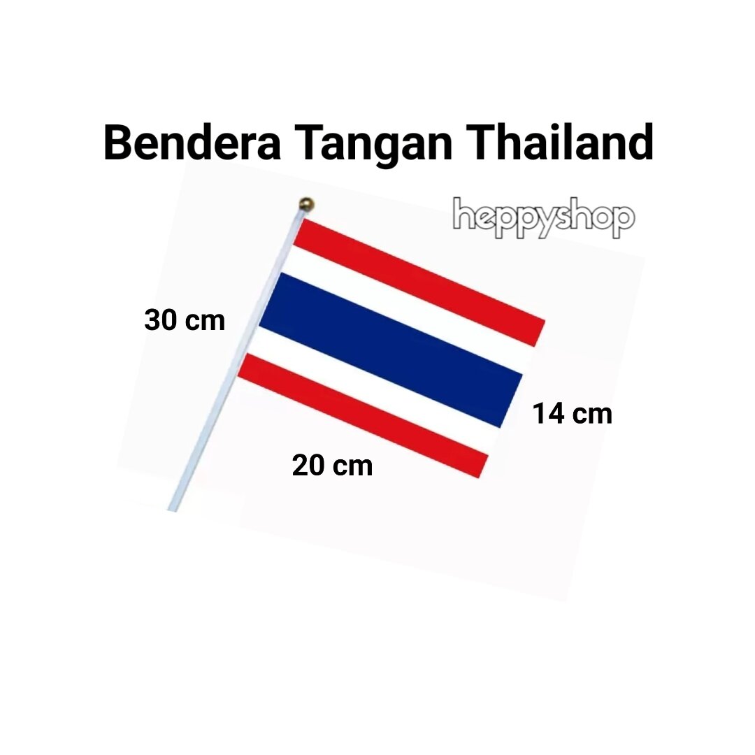 Bendera Tangan Stik Pawai Negara Thailand Lazada Indonesia