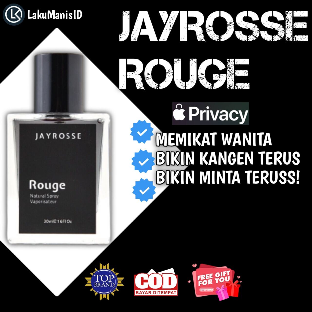 PARFUM JAYROSSE ROUGE 30 ML Lazada Indonesia