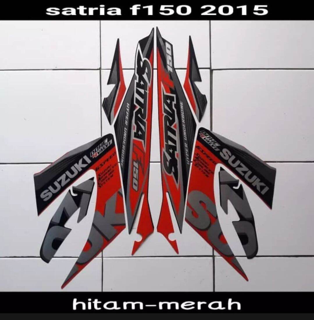 Sticker Striping Lis Les Polet Body Motor Suzuki Satria Fu