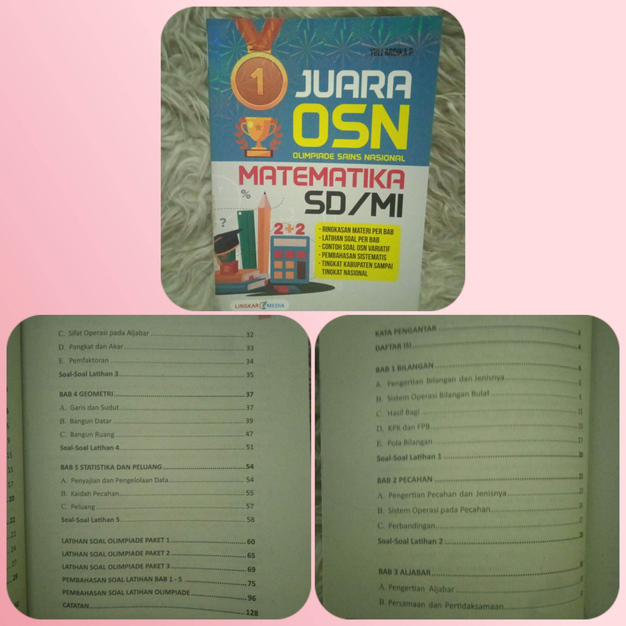 Buku Juara Olimpiade Sains Nasional Juara Osn Matematika Lazada