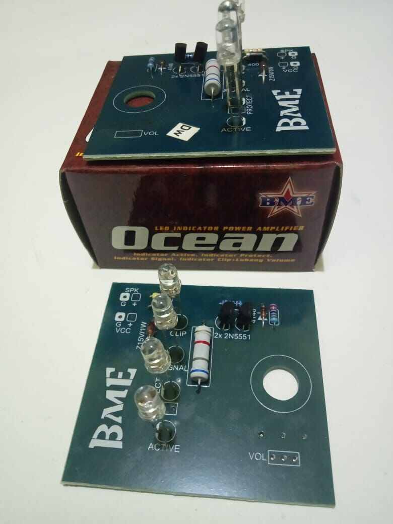 Led Indicator Indikator Power Amplifier Stereo Ocean By Bme Lazada