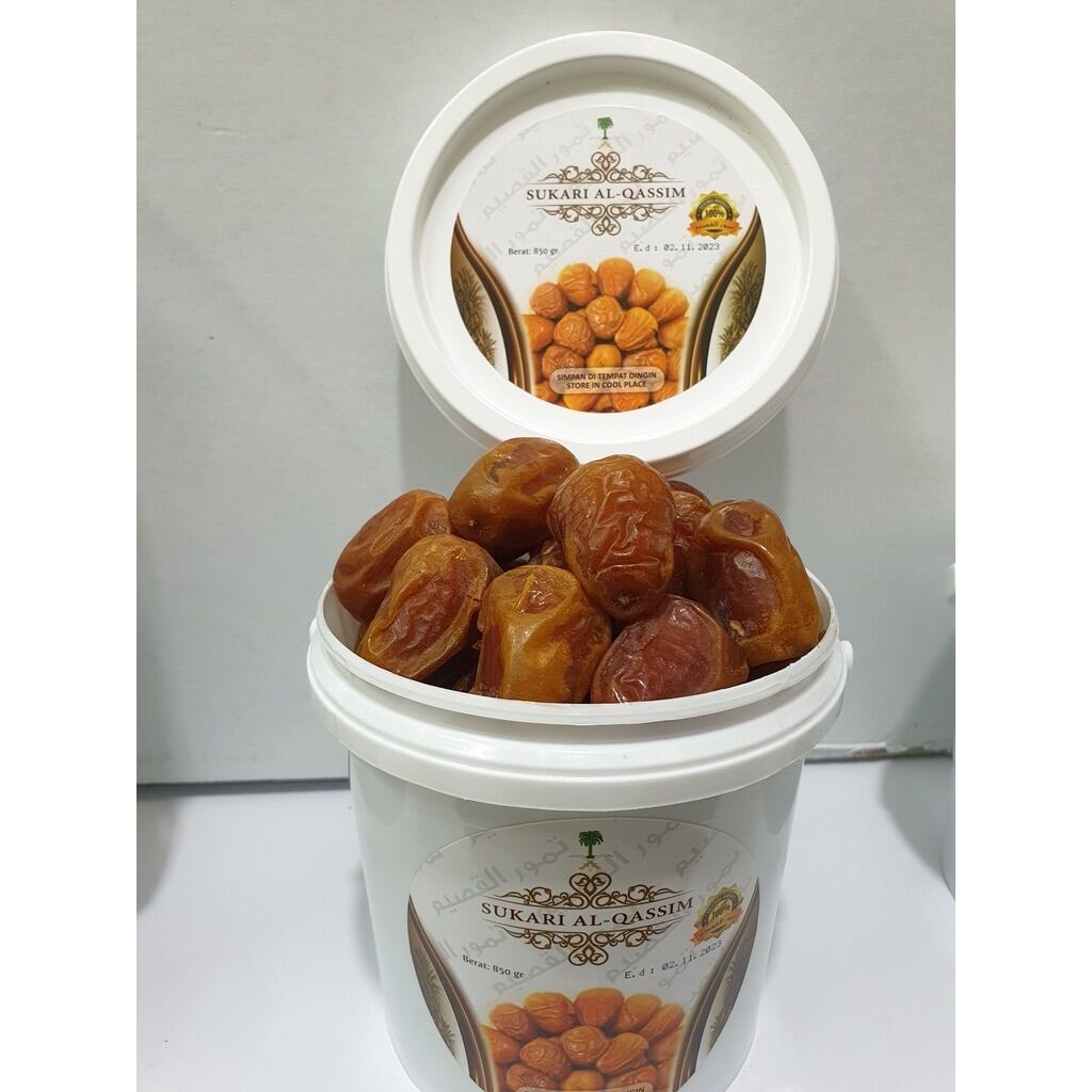 Kurma Sukkari Alqosim Sukari Premium Kemasan Ember Gr Lazada