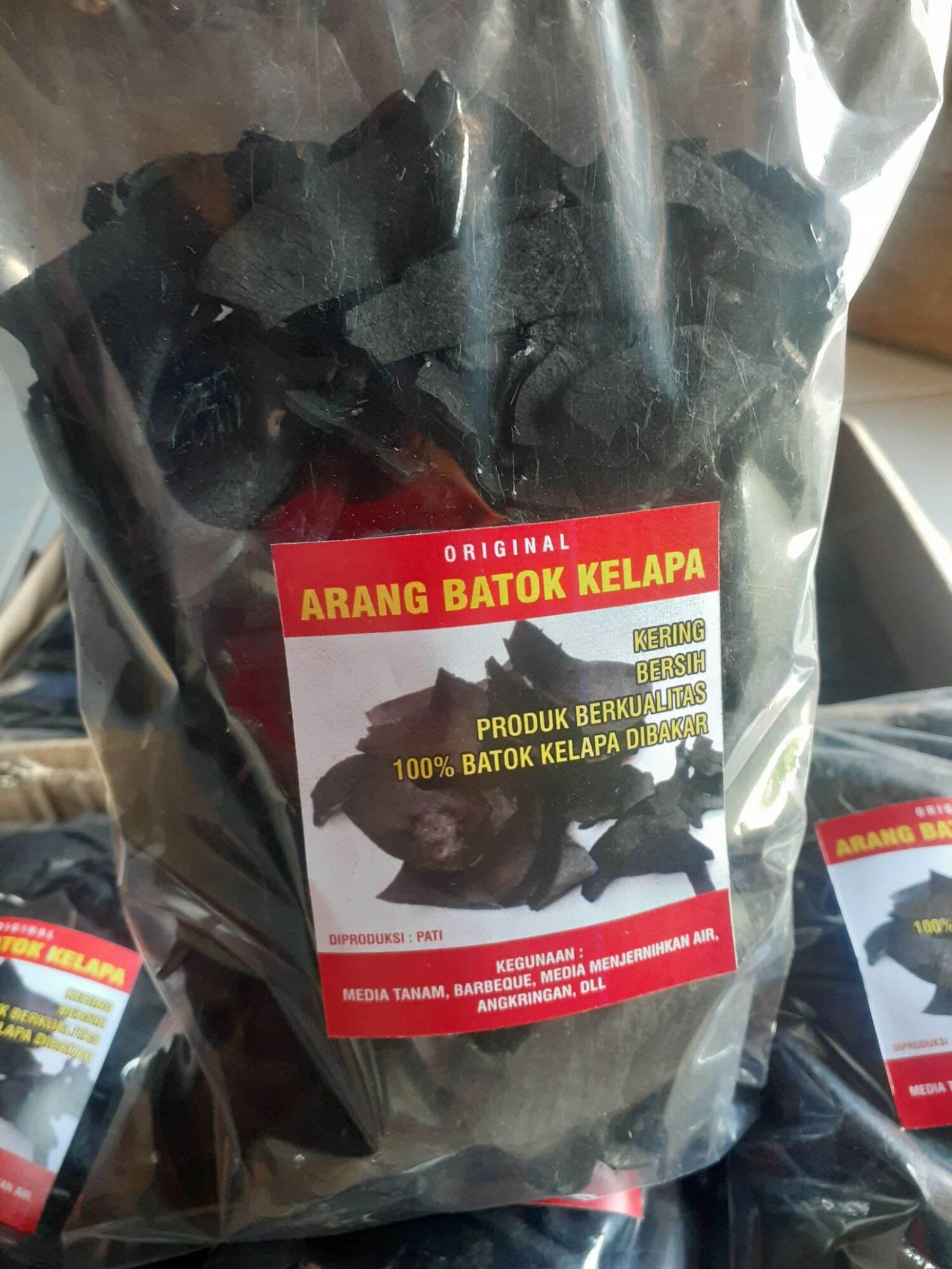 Arang Batok Kelapa Murni 100 1kg Lazada Indonesia