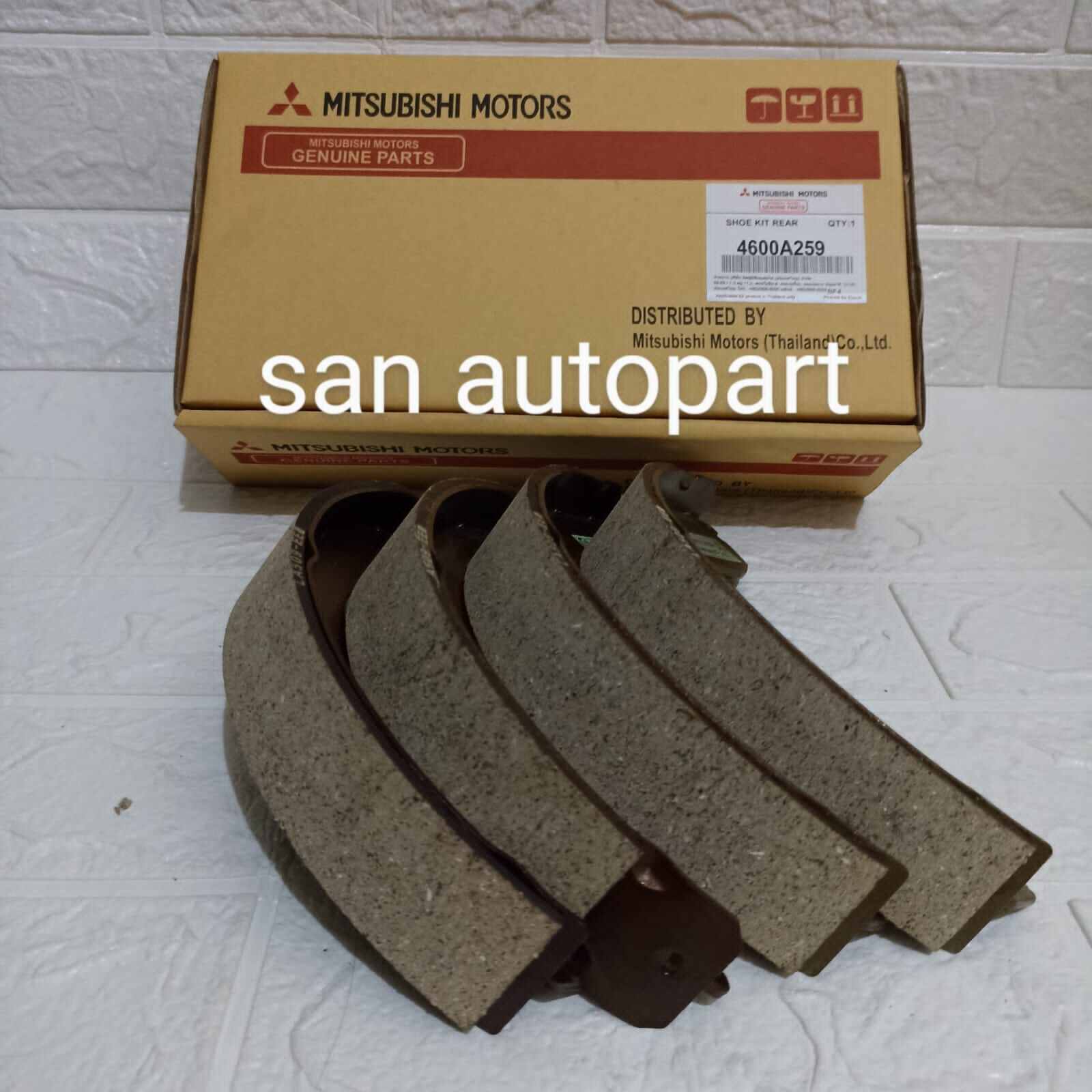 Brake Shoe Rear Kampas Rem Belakang Mitsubishi Xpander Expander 1set