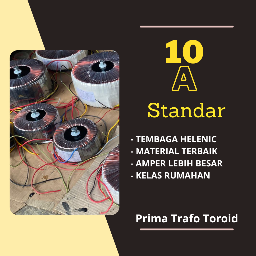 Trafo Toroid Donat 10A Spek Standar Lazada Indonesia