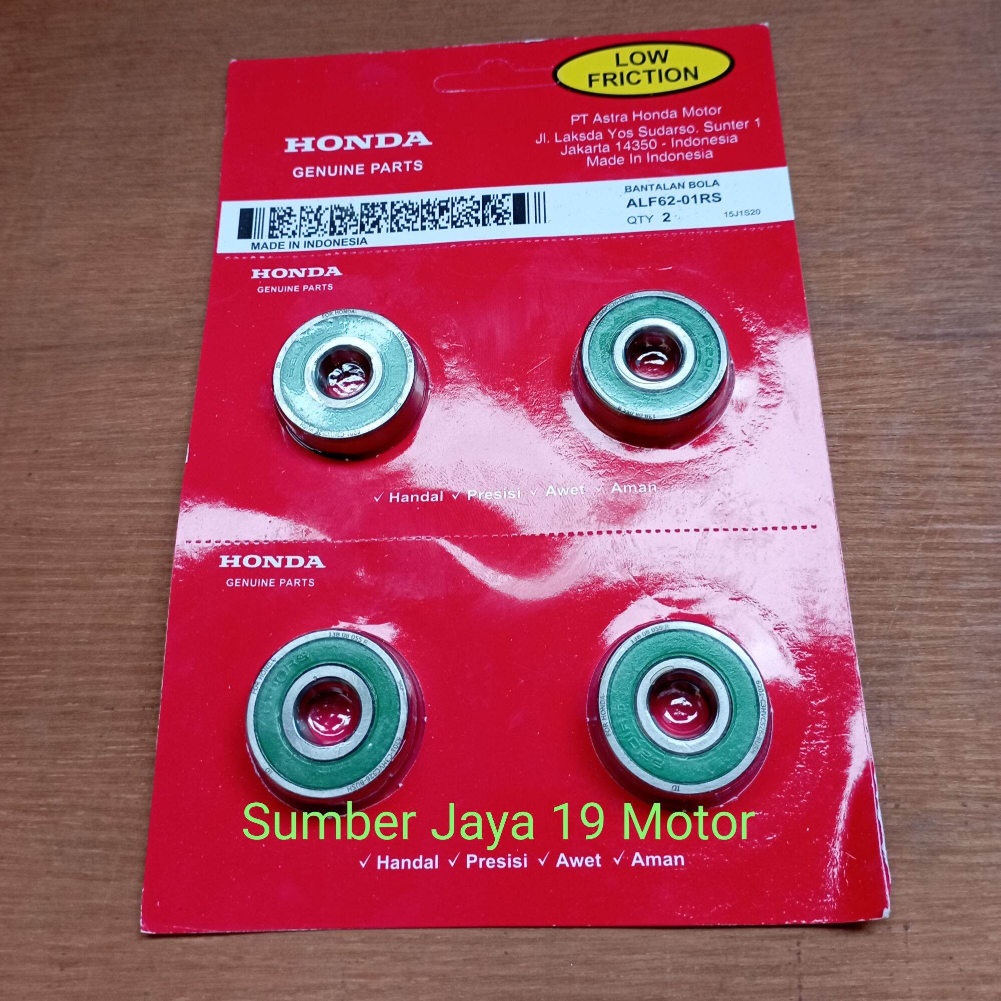 BEARING RODA DEPAN BEAT FI VARIO SCOPY 6201 BERING LAHAR LAHER BANTALAN