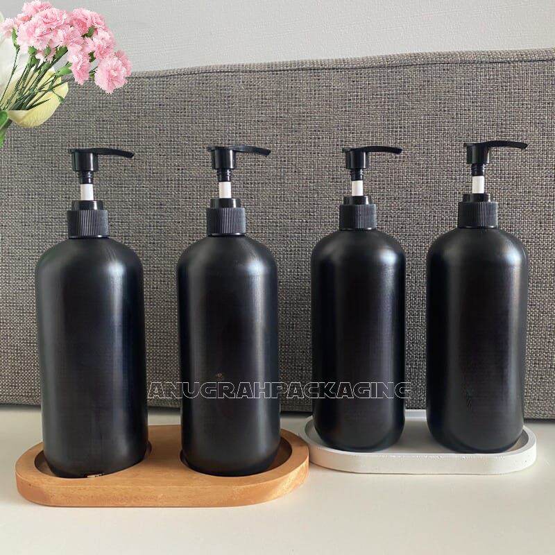 Botol Pump Ml Hitam Hdpe Dove Pump Lotion Botol Tempat Wadah Sabun