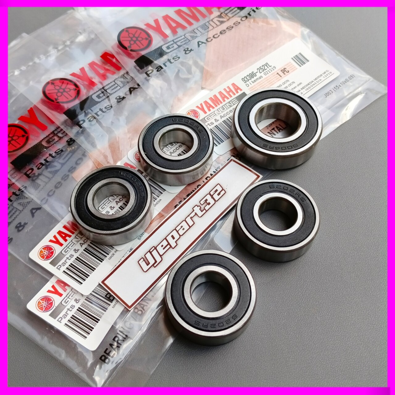 Pcs Bearing Laher Roda Rx King Vixion R Scorpio Bearing Klaher Roda