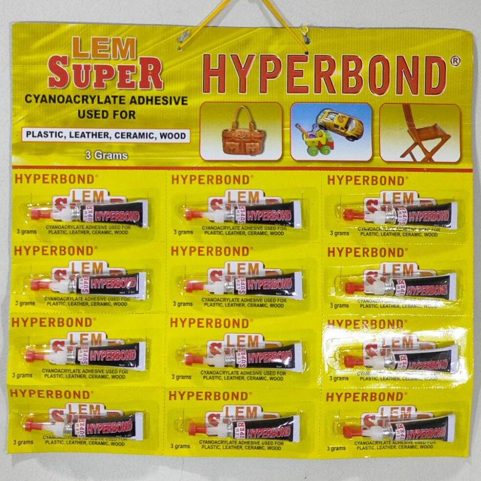 Lem Super Hyperbond Lem Serba Guna Lem Super Glue Lem Cair Super