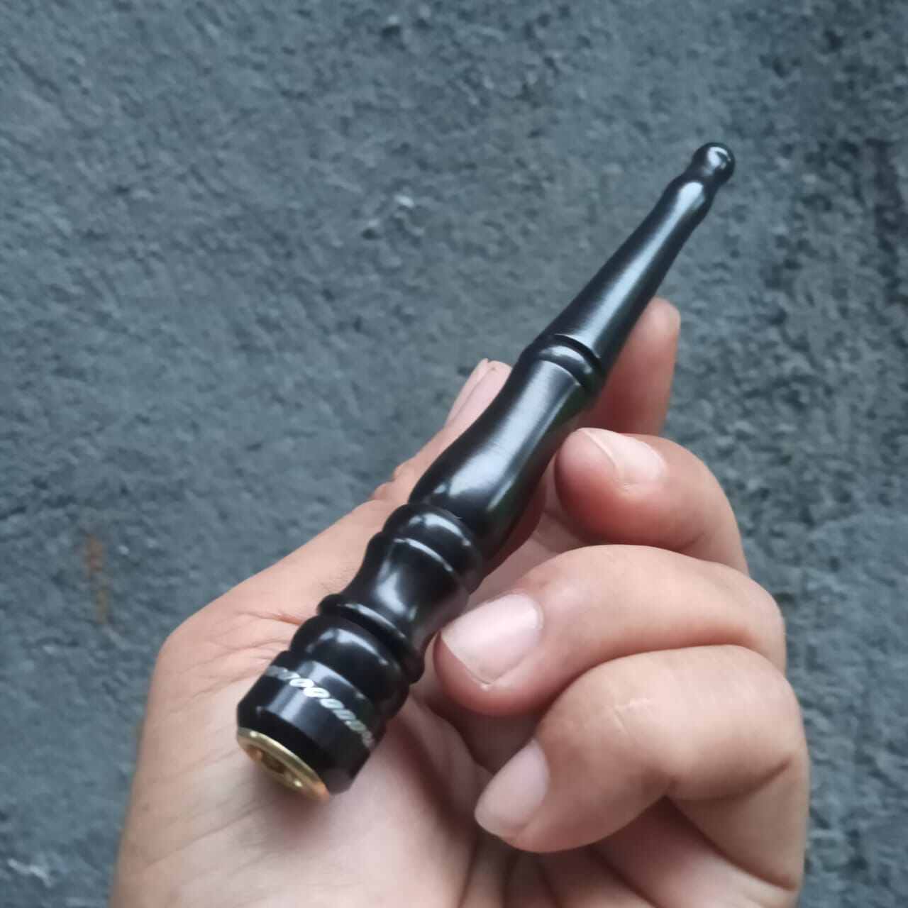 Once Pipa Kayu Galih Kelor Hitam Profil 15cm Lazada Indonesia