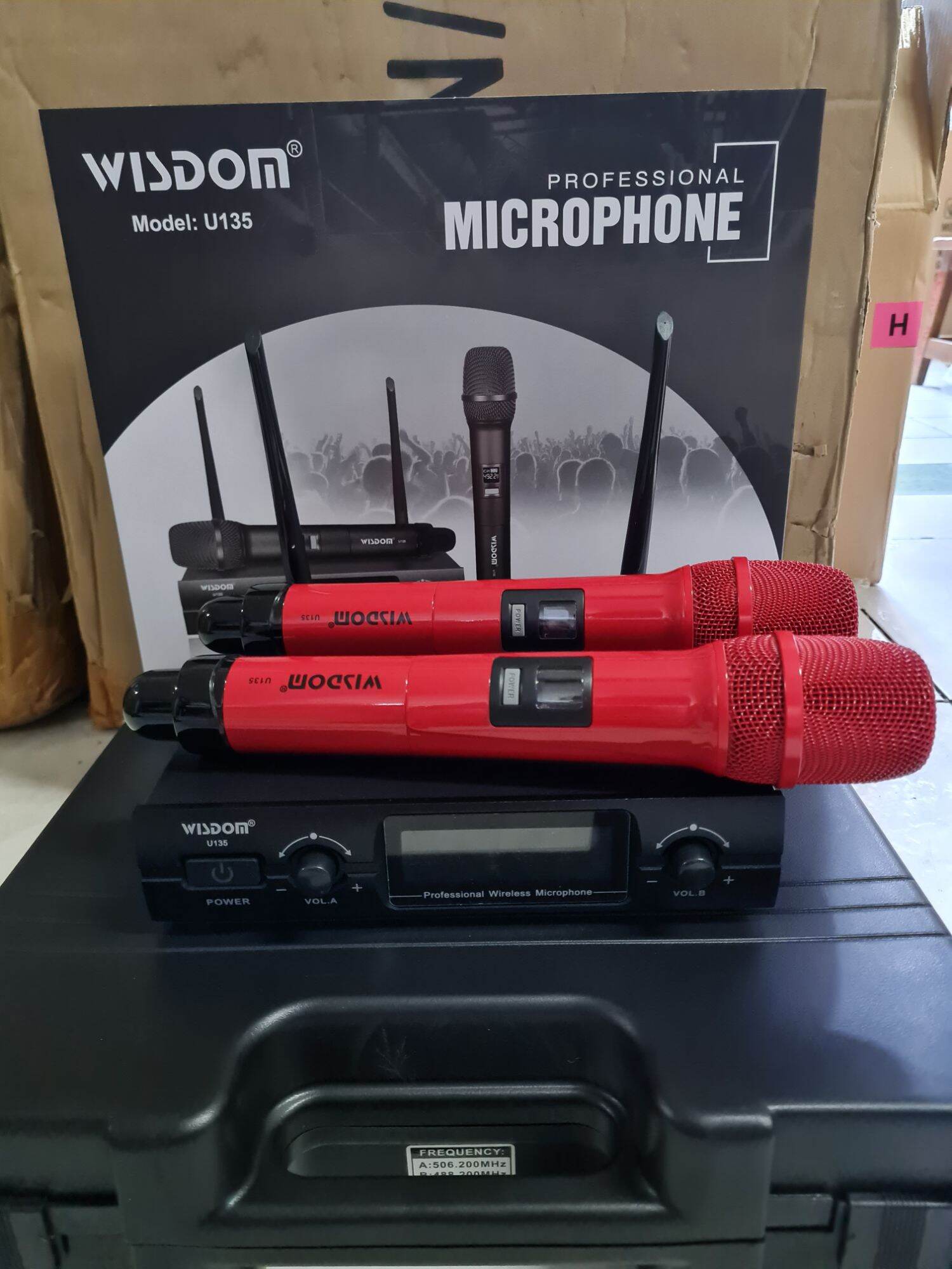 Wisdom U135 U 135 Mic Wireless Wisdom Garansi Original Lazada Indonesia