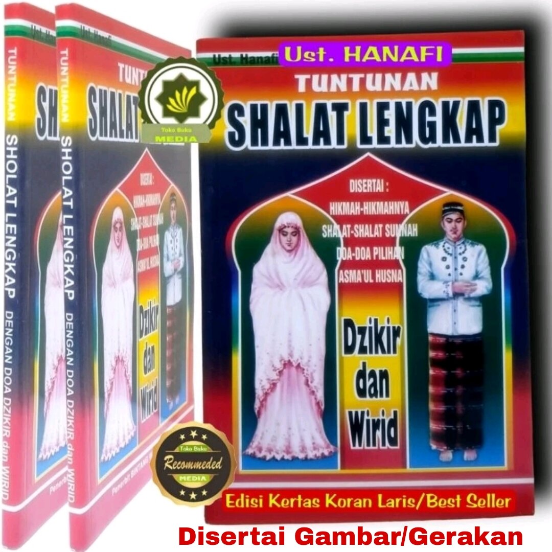 Buku TUNTUNAN SHALAT LENGKAP Disertai Hikmahnya Shalat Wajib Dan