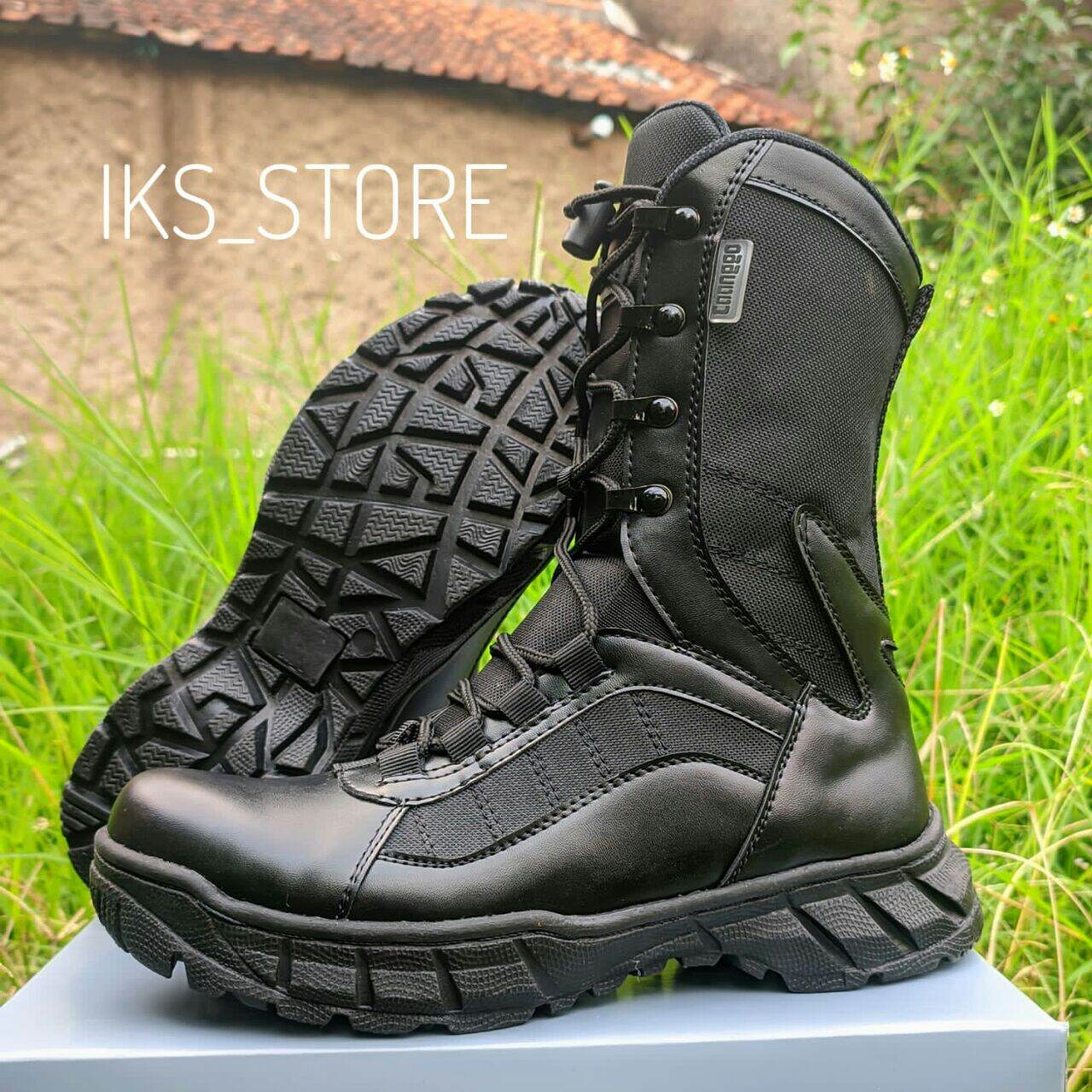 Sepatu Pdl Ninja Versi Terbaru Safety Ujung Besi Lazada Indonesia