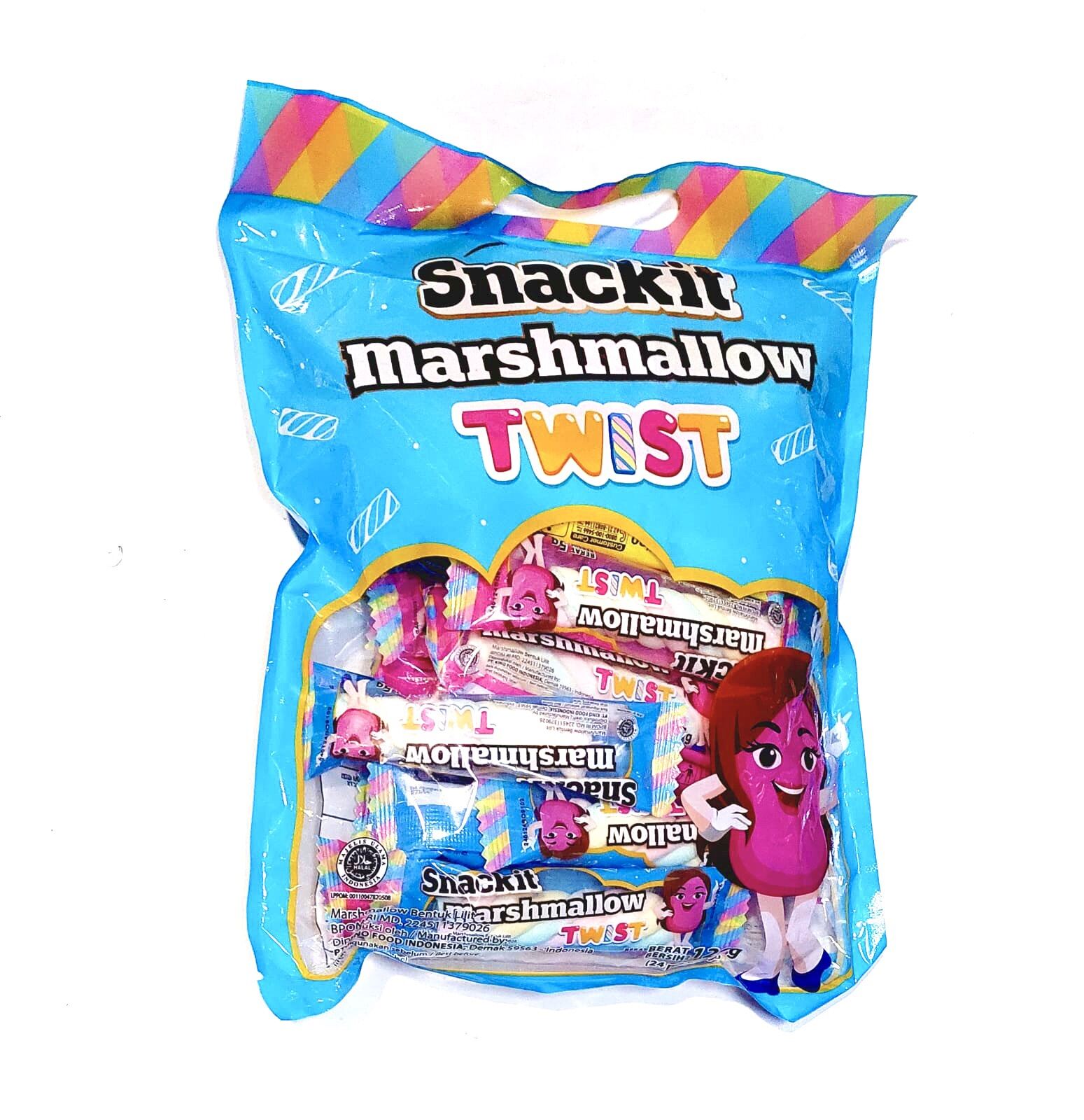 Snackit Marshmallow Twist Pcs X G Lazada Indonesia